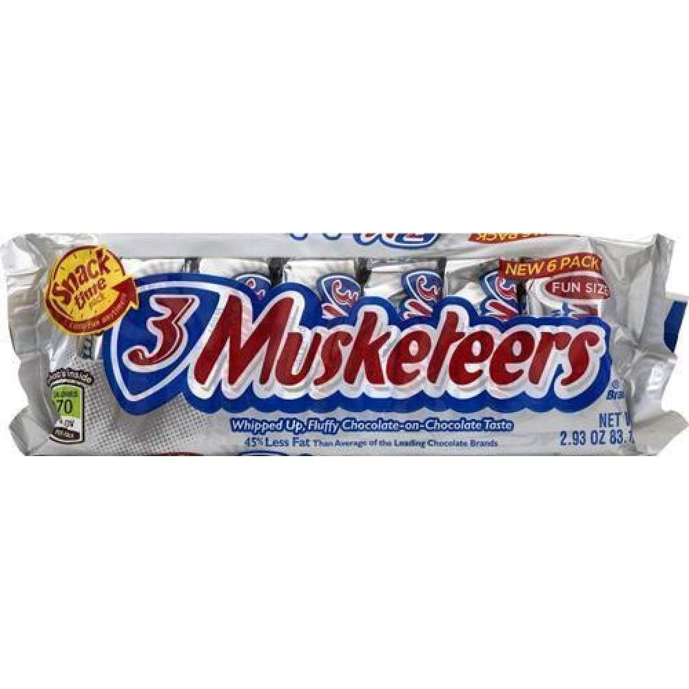 3 Musketeers 6 Pk 2.93 Oz.