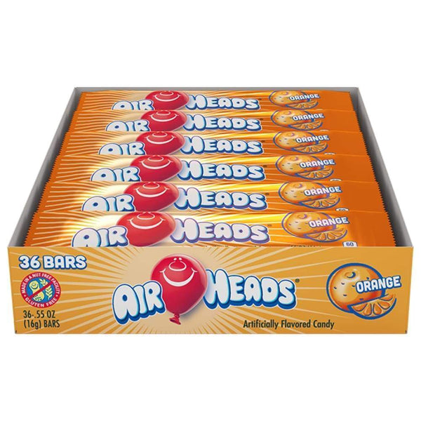 Airheads Orange 36 Ct. 0.55 Oz. Bars