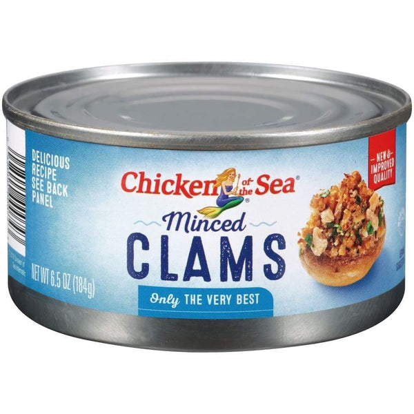 Chicken Of The Sea Minced Clams 6.5Oz