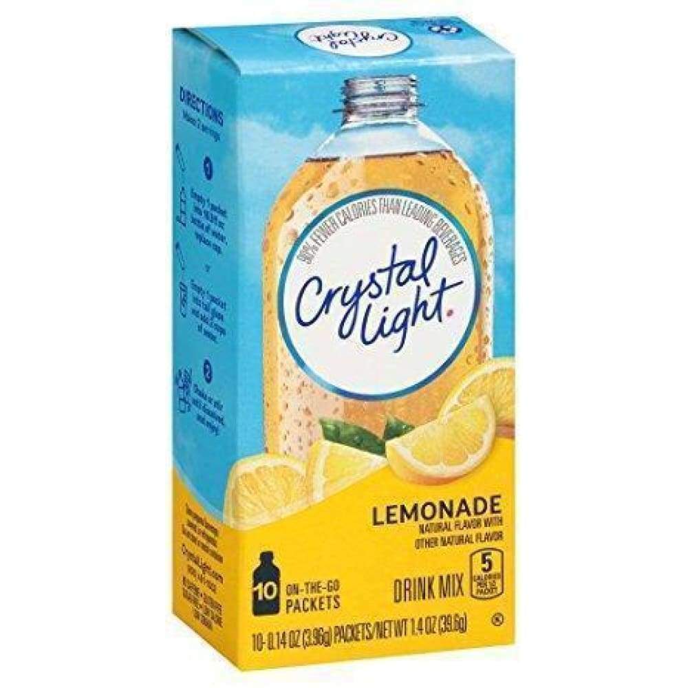 Crystal Light On The Go Powdered Soft Drink Lemonade