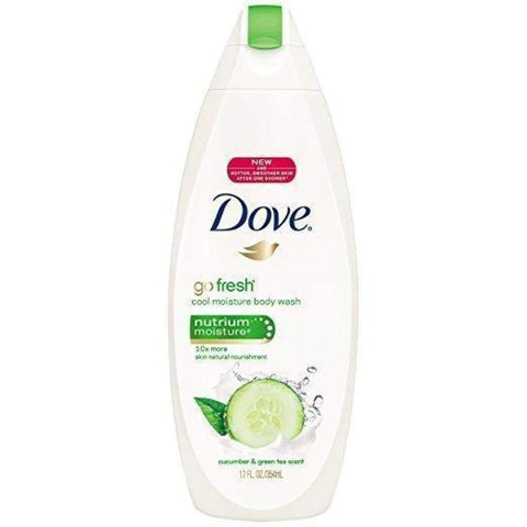 Dove Body Wash Cool Moisture 12Oz.