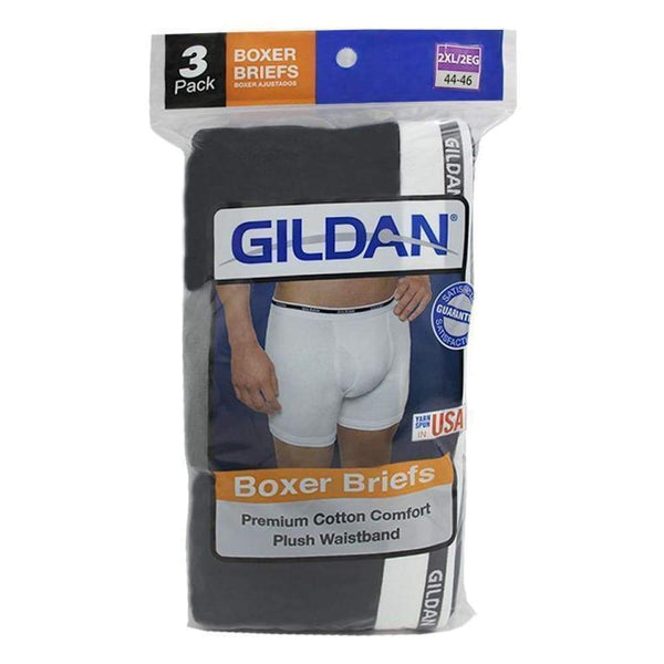 Gildan First Quality - Gildan Mens 3-Pack Premium Boxer Briefs