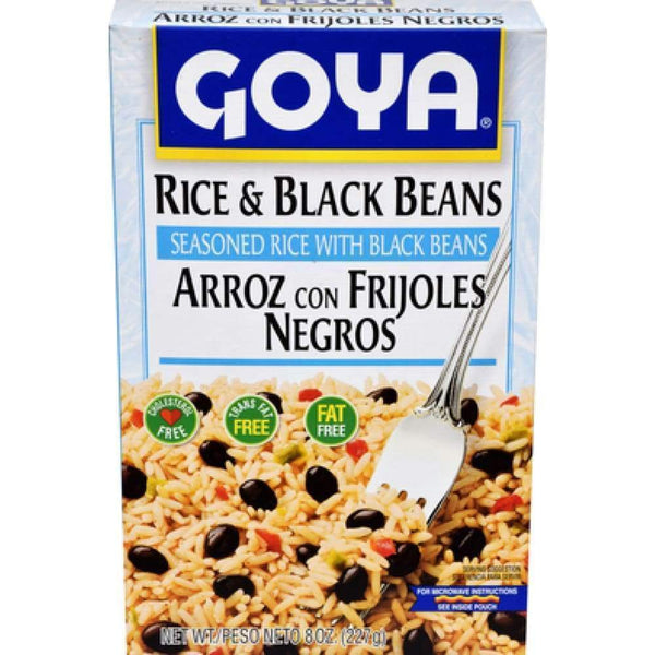 Goya Rice And Black Beans 8 Oz