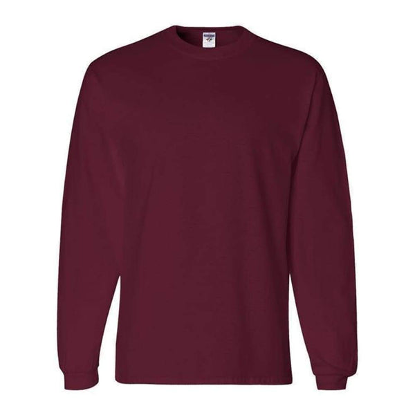 Jerzees Adult 100% Cotton Long-Sleeve T-Shirt