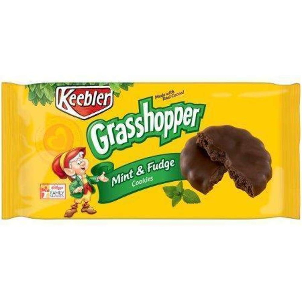 Keebler Fudge Shoppe Cookies Grasshopper Mint & Fudge, 10 Oz. 