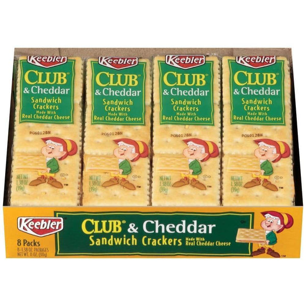 Keebler Kblr Cracker Packs Cheddar 11Oz