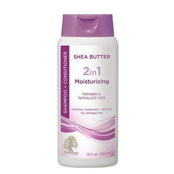 Madina Shea Shampoo & Conditioner 12 Oz.