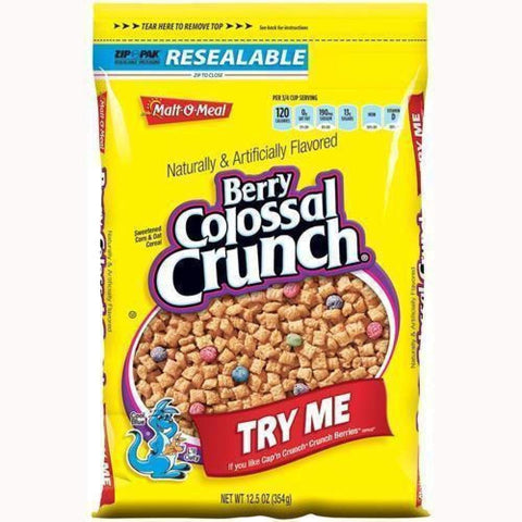 Malt-O-Meal Berry Colossal Crunch 14 Oz.