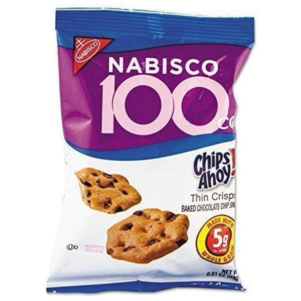 Nabisco 100 Calorie Packs Chips Ahoy Cookies .81 Oz.