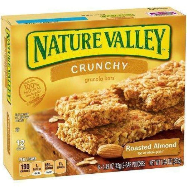 Nature Valley(R) Crunchy Granola Bar Roasted Almond 12 Ct