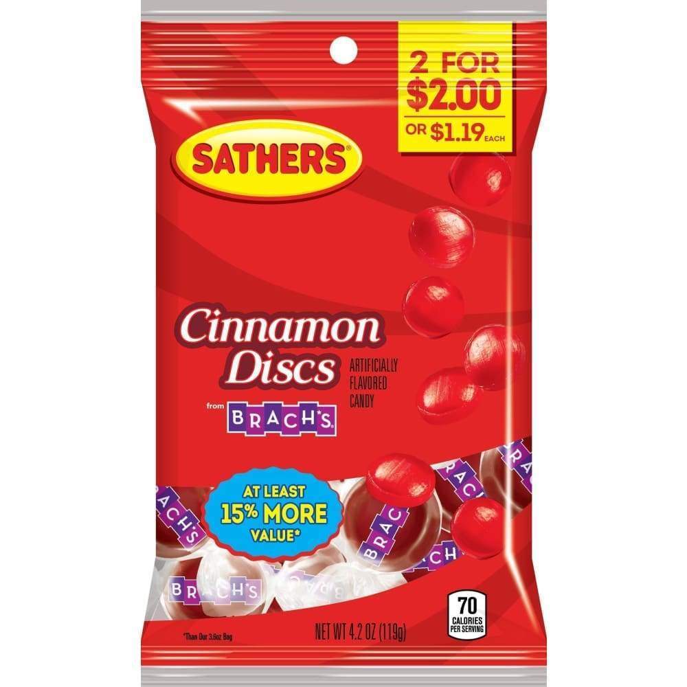 Sathers Cinnamon Discs 4.2 Oz.