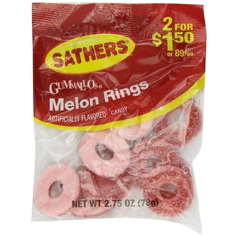 Sathers Melon Ring 2.75 Oz.