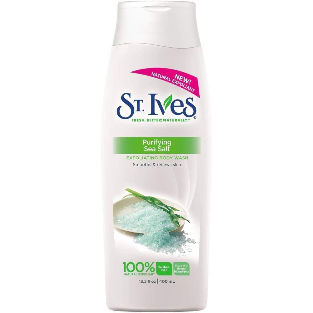 St. Ives Body Wash Purifying Sea 13.5Oz.