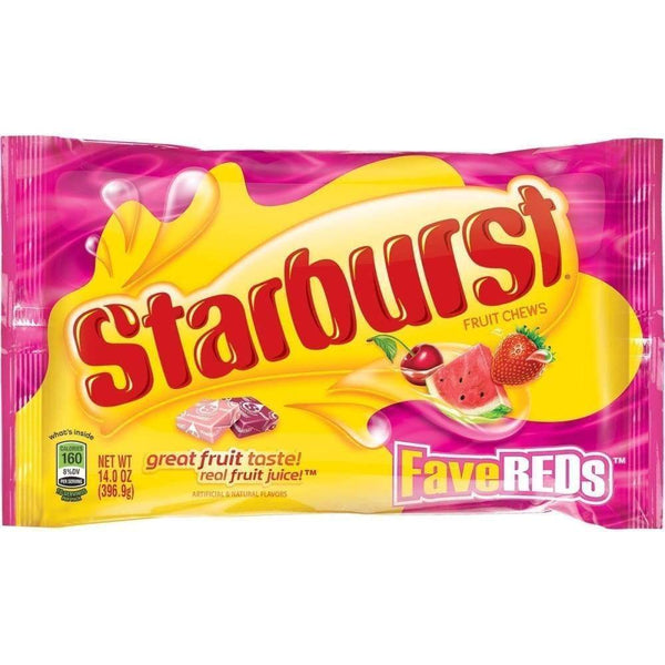 Starburst Fave Reds Bag 14 Oz.