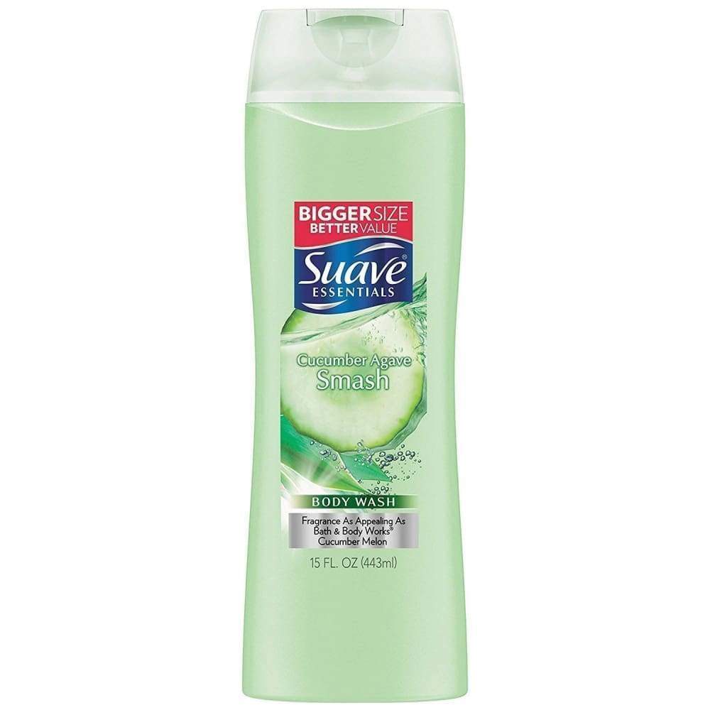 Suave Body Wash Essential Cucumber Agave 15 Oz.