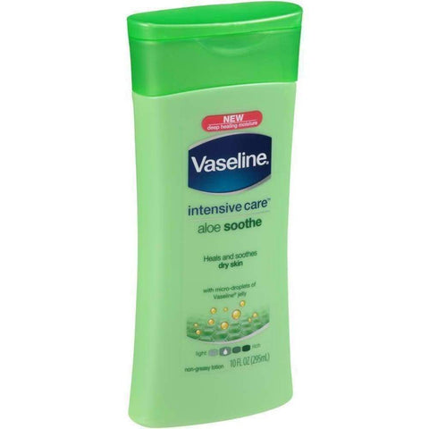 Vaseline Hand & Body Lotion Aloe Soothe 10Oz